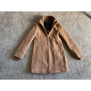 NWT J.CREW Italian Stadium Cloth by Nello Gori Stadium Wool Coat Ret. $400 Sz 00